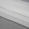 1 Yard Lightweight White Silk Chiffon Fabric 53" Wide Crinkled Fabric for Flowing Dresses & Blouses